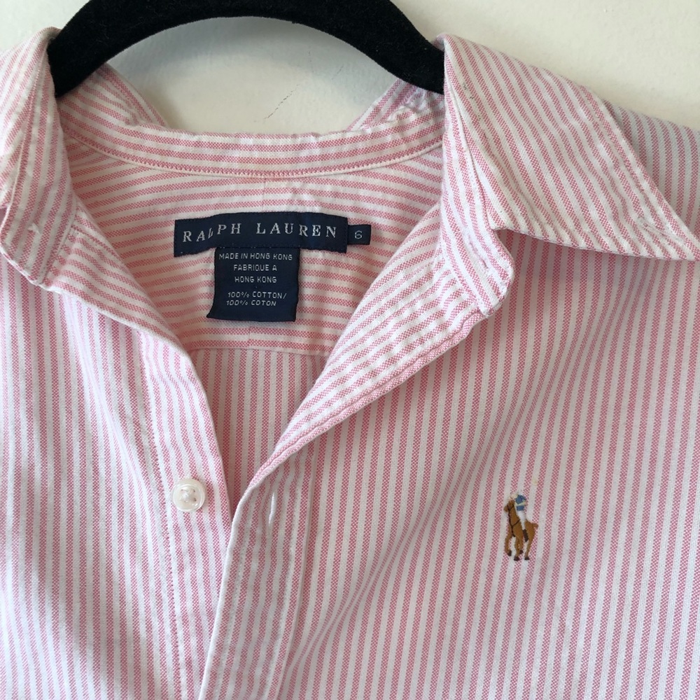 Ralph Lauren button up top